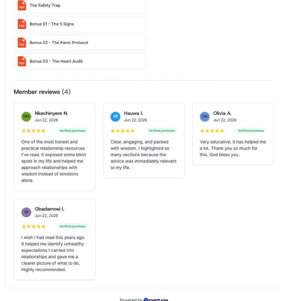 Safety Trap reviews on Nestuge
