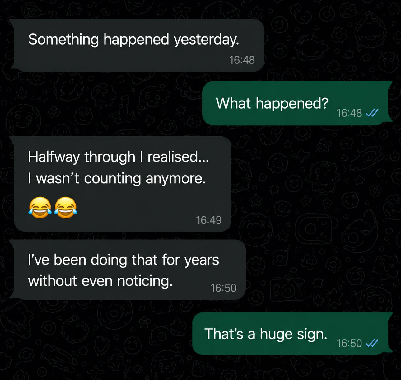 WhatsApp message from a Rewire buyer